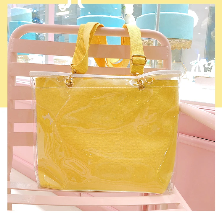 Японская Лолита Harajuku сумка Kawaii Itabag прозрачная сумка в стиле Harajuku