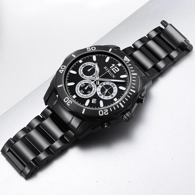 Мужские часы Daytona, роскошные rolexy_watch, водонепроницаемые спортивные часы, топ-бренд, 3 циферблата, отображение даты, мужские кварцевые часы, relogio