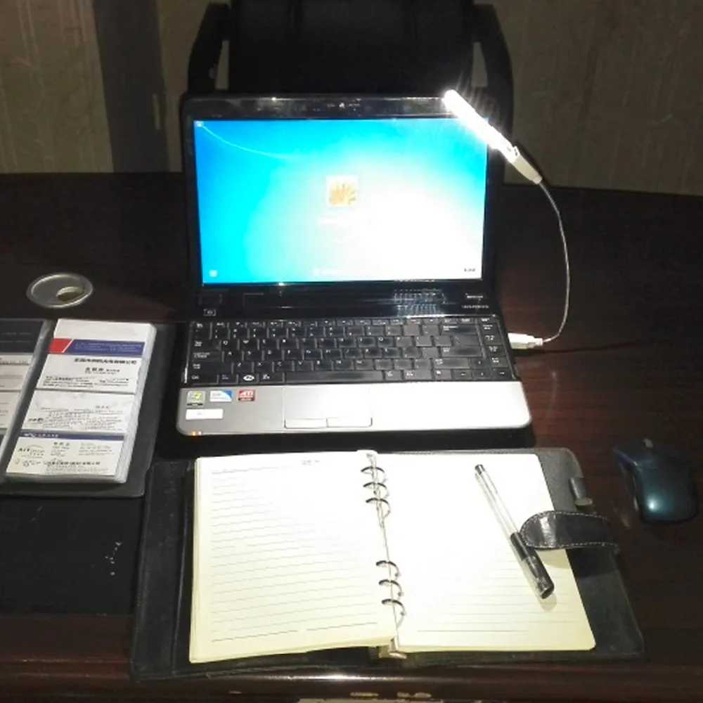 Белая лампа 8 светодиодов 5 В мини USB светодиодный ночсветильник светильник ПА для