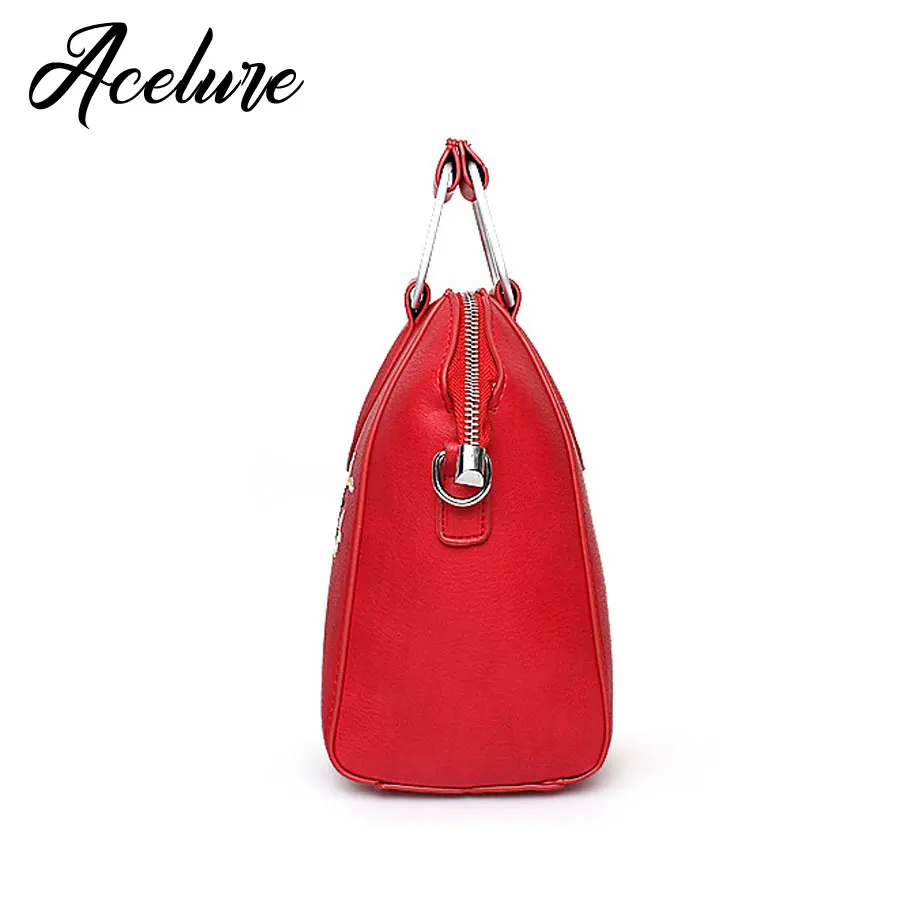 ACELURE Цветок Вышивка Дизайнер Леди Стиль Сумки На Ремне Высокое Качество PU Кожа