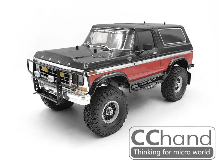 Металлический передний бампер ранчо для Traxxas 1/10 Rock Cralwer Trail 4X4 TRX 4 #82016 trx4 Ford Bronco Ranger