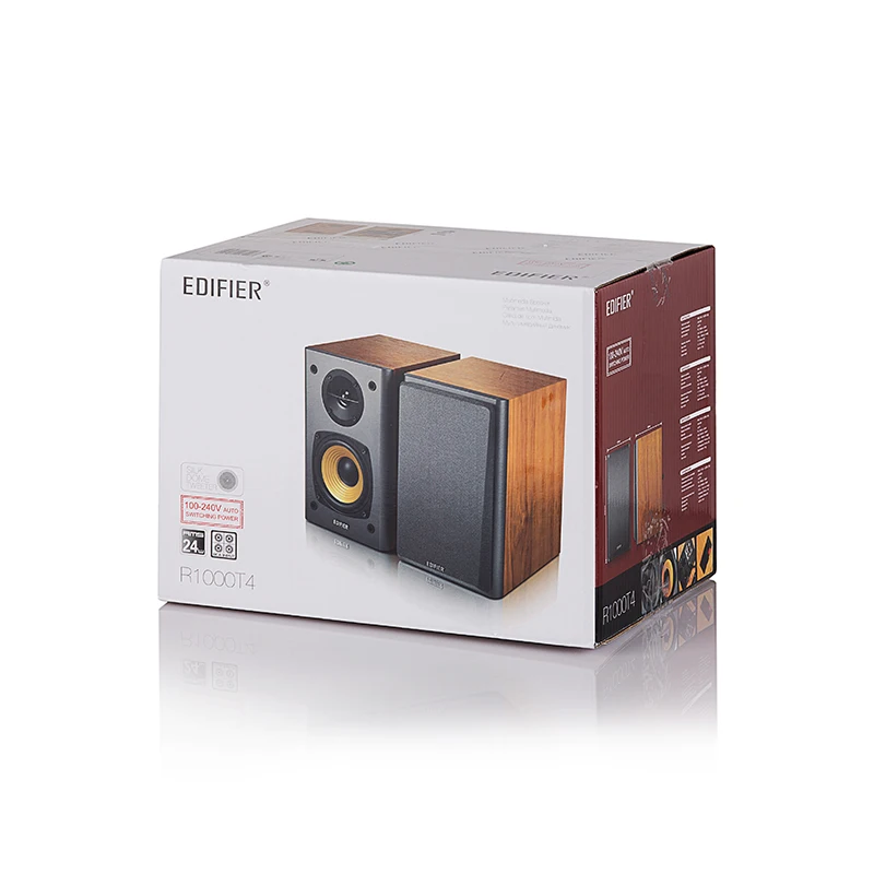 Edifier R1000T4 ультра стильный книжная полка Динамик с бескомпромиссного звука S 4