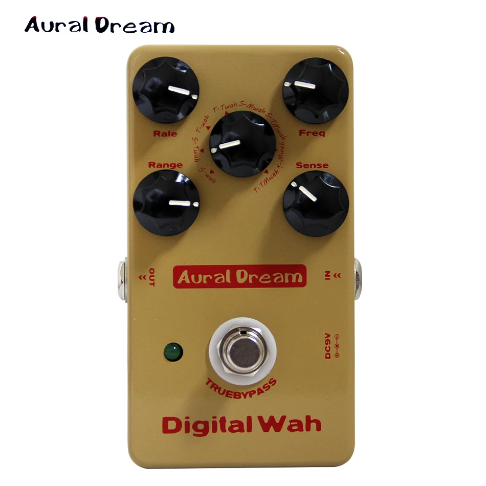 

Aural Dream Digital Wah True Bypass Design Wahter Effects Pedal