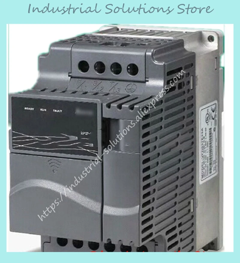 Новый оригинальный 1-фазный инвертор с 220 В на 3 фазы E-series VFD002E21A 0 ~ 240 600 А 200 Гц Вт л.с.