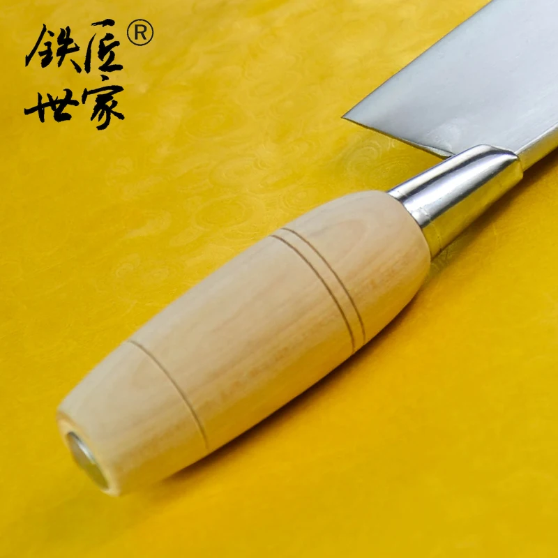 Нож-Кливер кухонные ножи китайский нож ручной работы из нержавеющей стали для