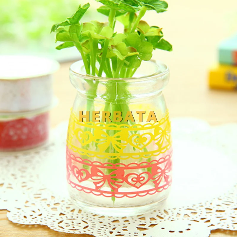 1 шт./лот DIY декоративная кружевная лента пластиковая Сладкая васи для