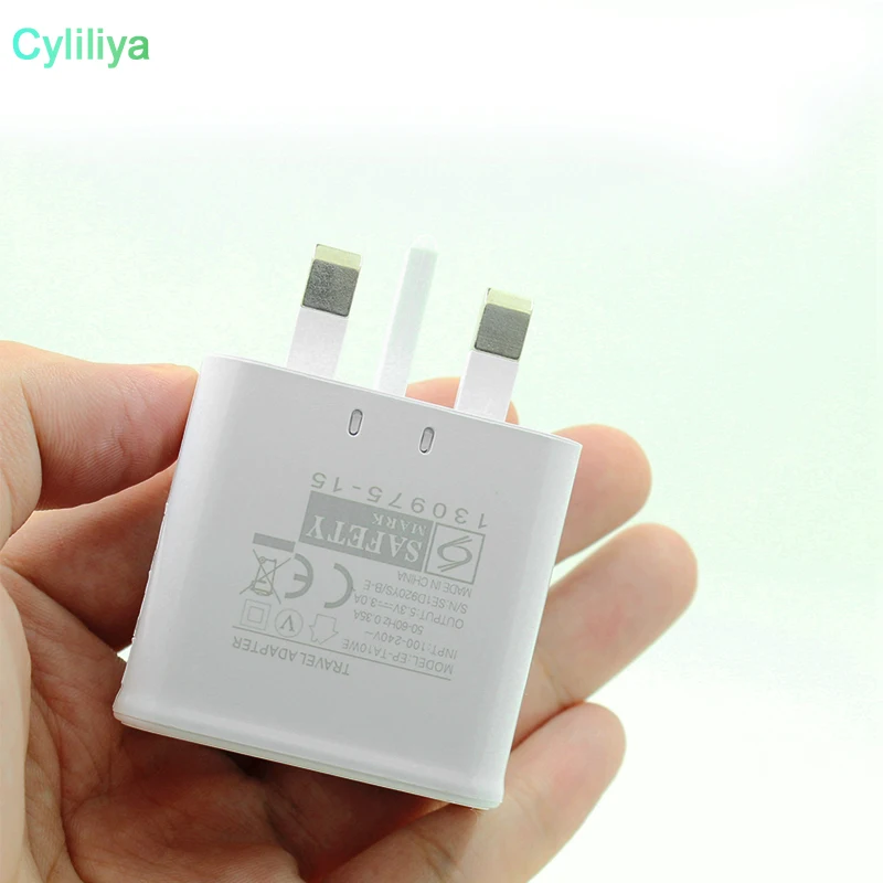 5 шт. 3 usb порта Великобритания ГБ Pin разъем устройство для зарядки из настенной