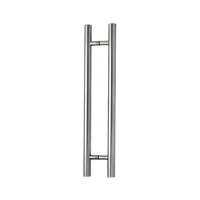 length 450mm push pull stainless steel door handle for entranceentryglassshopstore interiorexterior barngates hm66