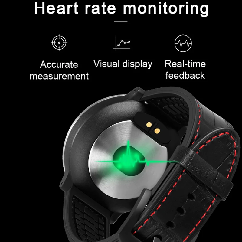 Умный спортивный фитнес трекер TLXSA Bluetooth часы с пульсометром и монитором
