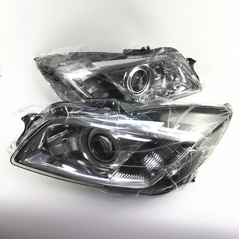 Capqx 2 шт. 10 булавки переднего бампера HID головной светильник для Opel insignia 2008 2009 2010 Ксеноновые Фары головного светильник