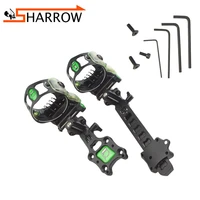 1 set archery micro 5 pins bow sight aiming frame right hand aiming improve accuracy for compound sight shooting accessories