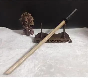 pure color 2 шт Ace боевые искусства поставка Kendo деревянный Bokken практика самурайский меч катана kendo Stick - Цвет: pure color