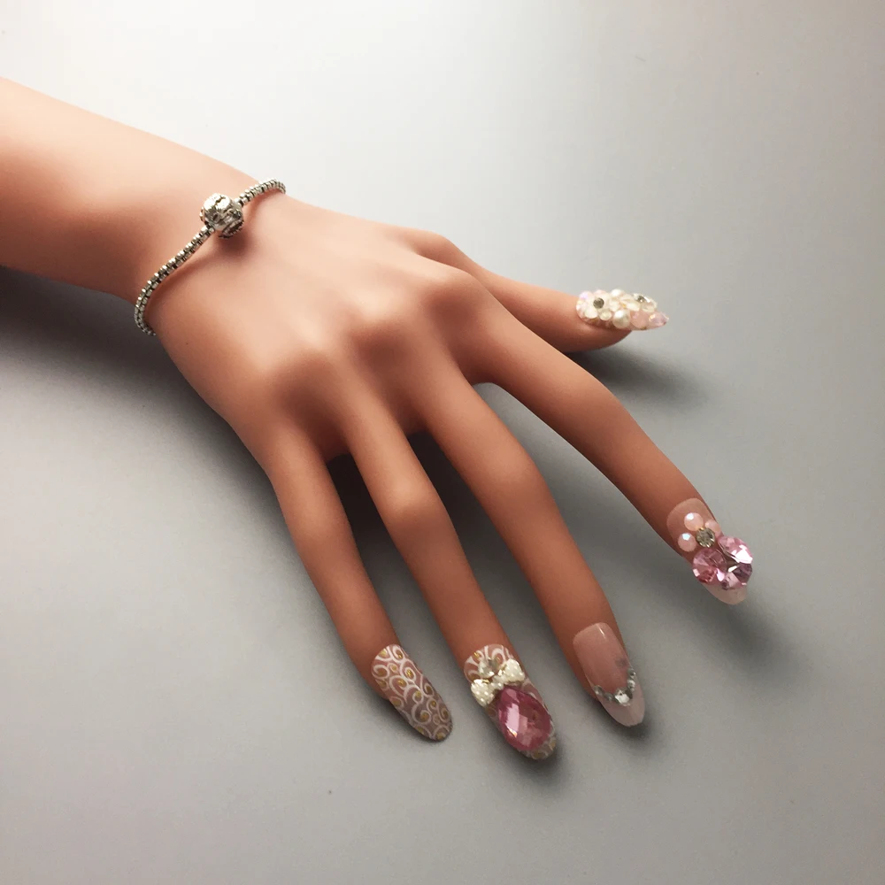 Бусины из серебра 925 пробы с бусинами в виде дракона отверстием 5 мм - купить по