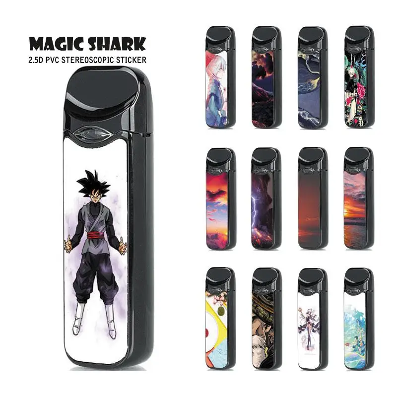 Волшебная Акула вспышка Магма море Токио Гуль чехол оболочка наклейка для Smok