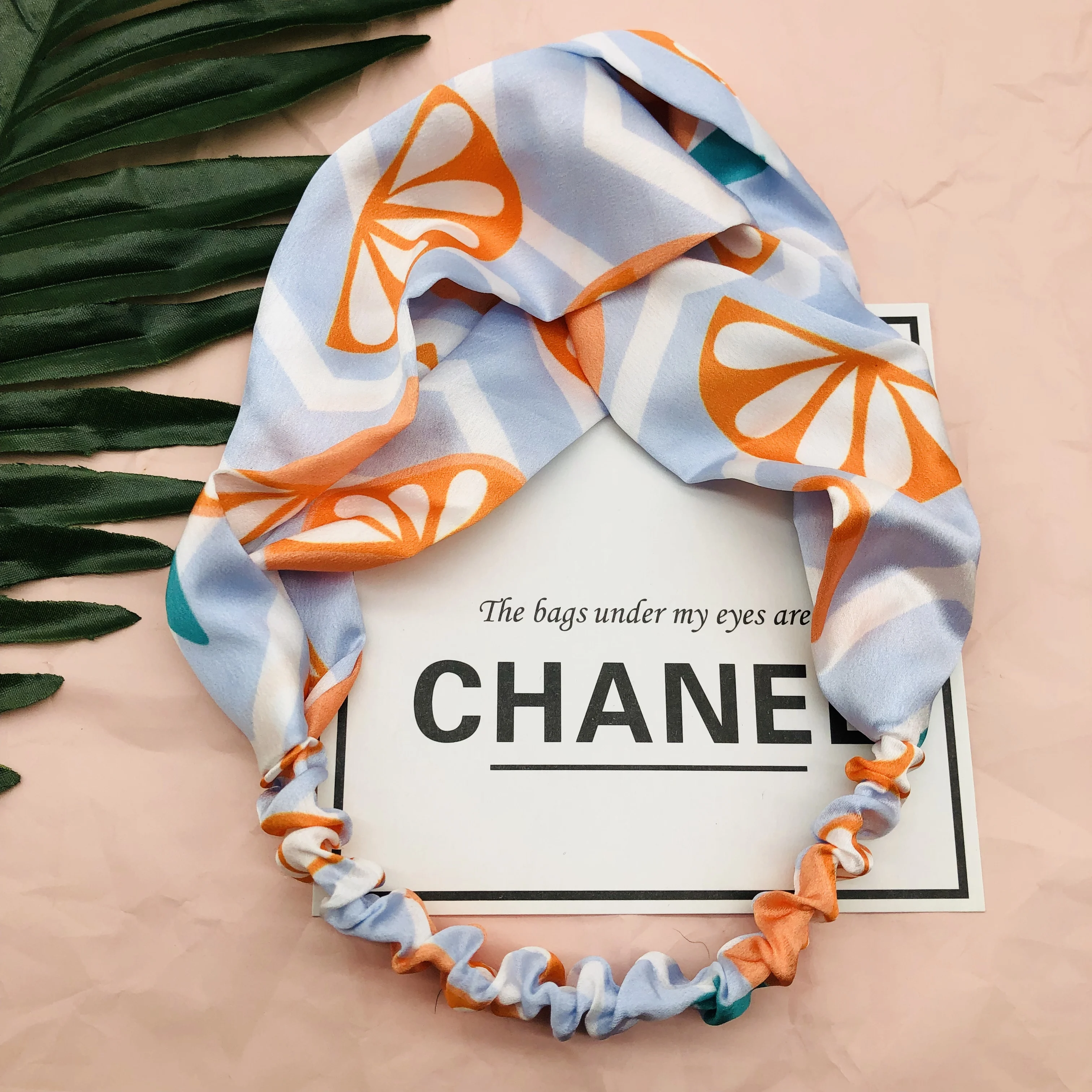 Летнее в богемном стиле повязки на голову фрукты повязка для головы с принтом