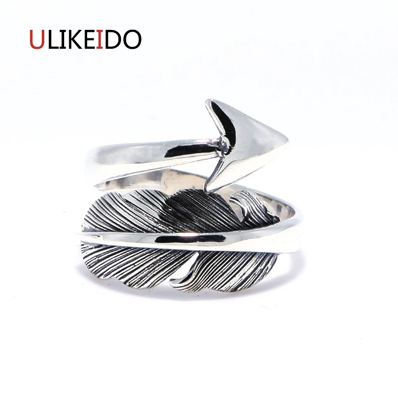 

Hot Sale Pure Silver 925 Ring Takahashi Goros Rings Arrow Feathers Opening For Women Birthday Gift Jewelry 172