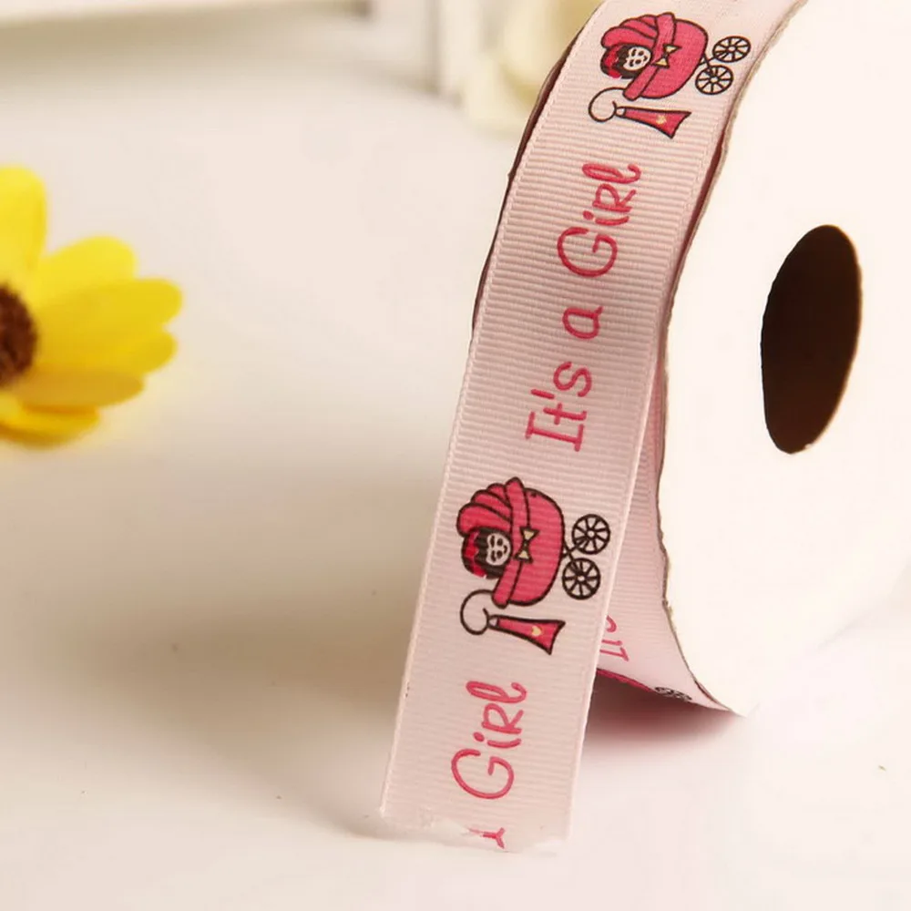 Детская лента для душа 25 мм недорогая фотолента украшения детского 10 ярдов/рулон
