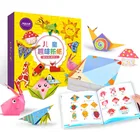 54 шт. мультфильм книга оригами бумажные искусства и ремесло игрушки для девочек DIY ручной работы 3D пазл животные поделки для детей развивающая детская игрушка