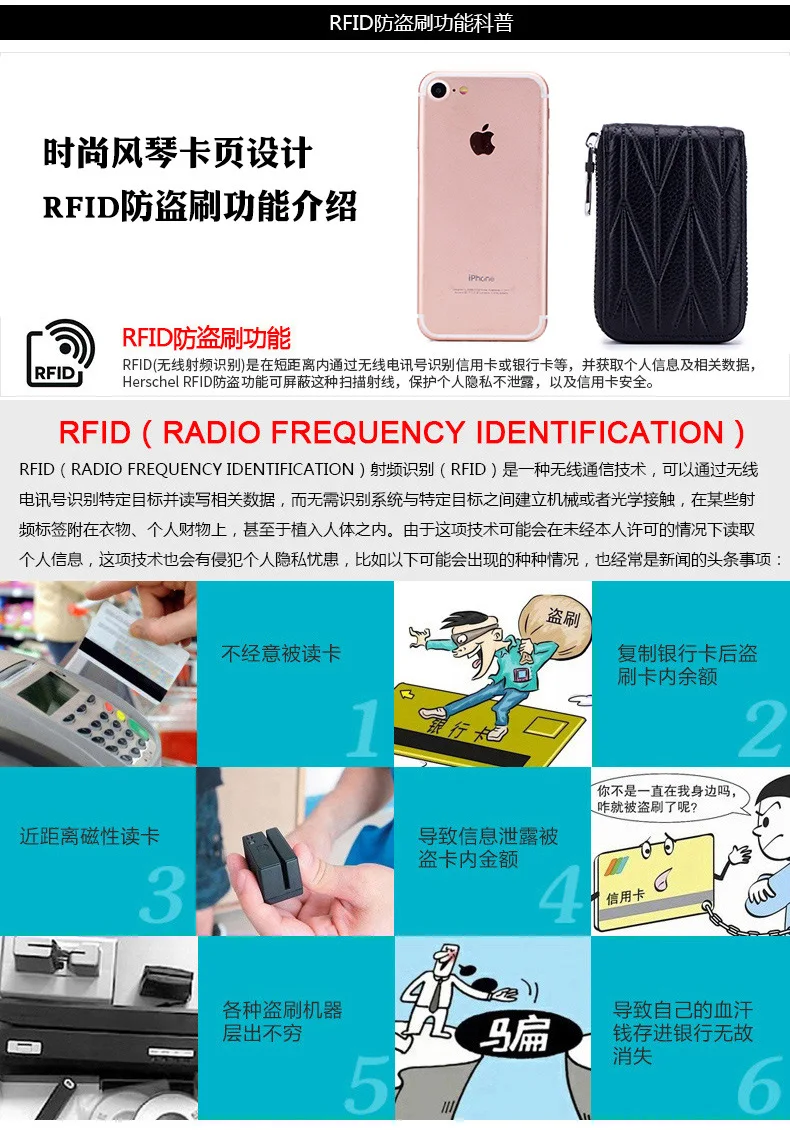 Бумажник для Карт Rfid кошелек для женщин Бизнес Кредитная карта держатель для карт Porte Carte Bancaire Tarjetero Porta Credencial ключница