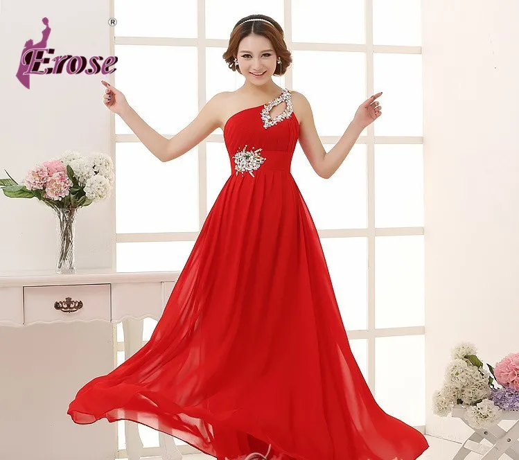 Длиной до пола шифон длинное вечернее платье 2016 Длинные розовые Дизайн