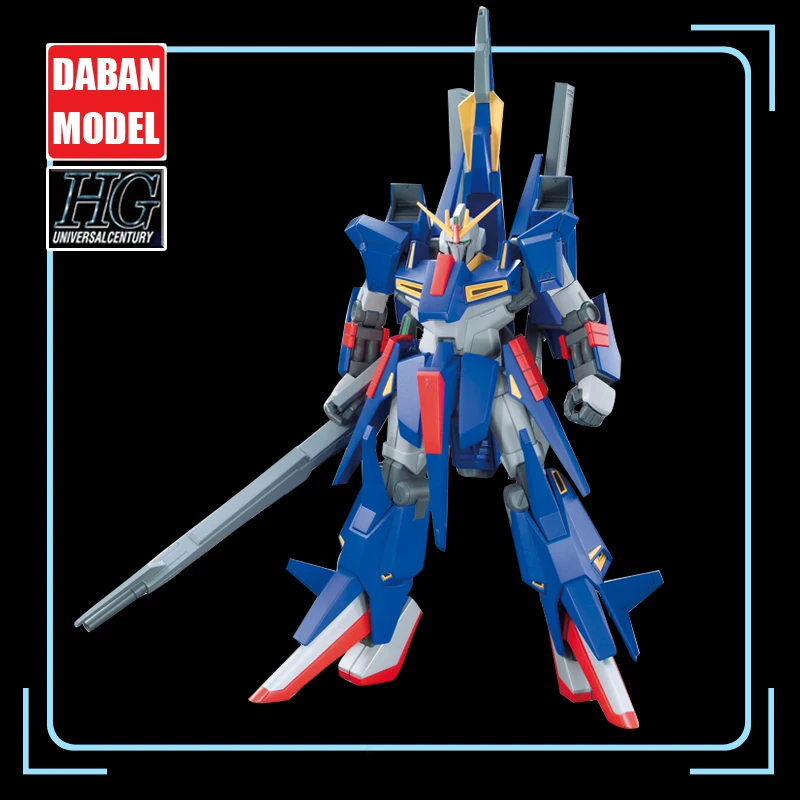 Экшн фигурка DABAN модель 1/144 HGUC 186 MSZ 008 ZII Gundam Z2 GUNDAM из редких точек Детская сборная