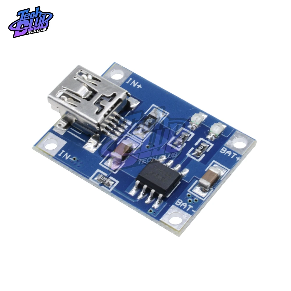 Micro USB 5V 1A 18650 TP4056 модуль зарядного устройства литиевой батареи зарядная плата с
