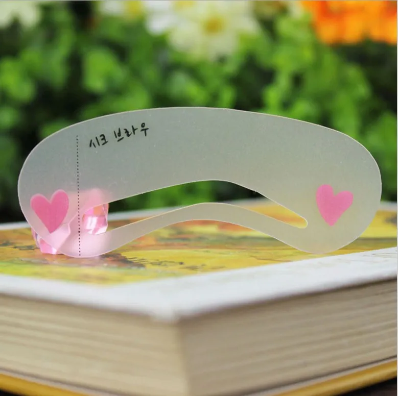 3 шт. Pro многоразовые брови набор трафаретов бровей DIY Рисунок руководство укладки