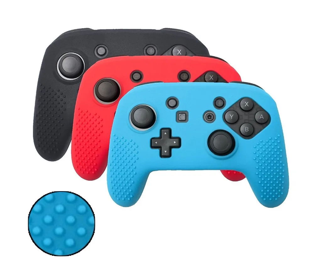 Силиконовый гелевый чехол-накладка для Nintendo NAND Switch Pro резиновый защитный чехол