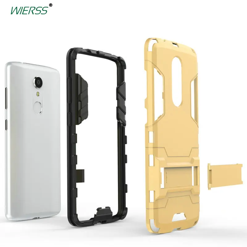 Для ZTE Axon 7 A2017 3D роскошный ударопрочный жесткий чехол с подставкой для mini /B2017G