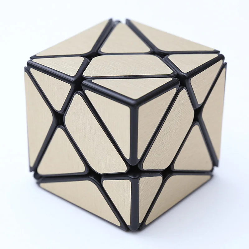 3x3x3 Zcube изменить King Kong Jin Gang скорость головоломки кубики волшебные развивающие игрушки для мм детей 57 мм - Цвет: Gold