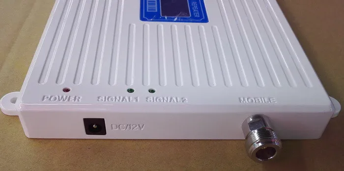 Новый Белый LCD GSM 850MHz CDMA DCS 1800MHz усилитель сигнала мобильного телефона 2G 4G FDD LTE 850