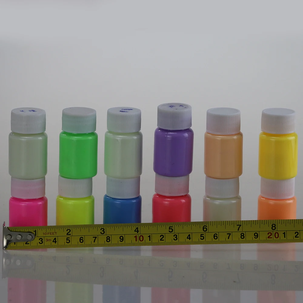 Хэллоуин Одобрено CE УФ/светящаяся в темноте временная краска для тела