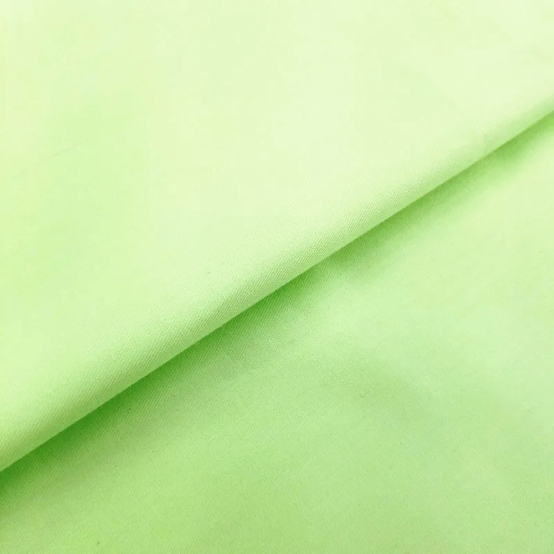 Чистый зеленый цвет серии Twill табрические счетчики для текстильного материала простыня мягкая ткань лоскутное одеяло Tecido Baby Beding