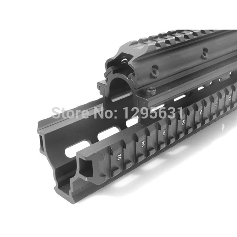 Saiga 12 Shotgun Tactical Quad Rail просвечивающее крепление для Вивера AK47 74 с резиновыми