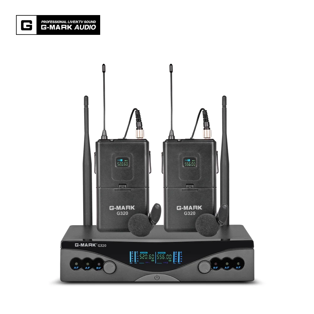 G MARK UHF Беспроводная микрофонная система G320 большой радиус действия