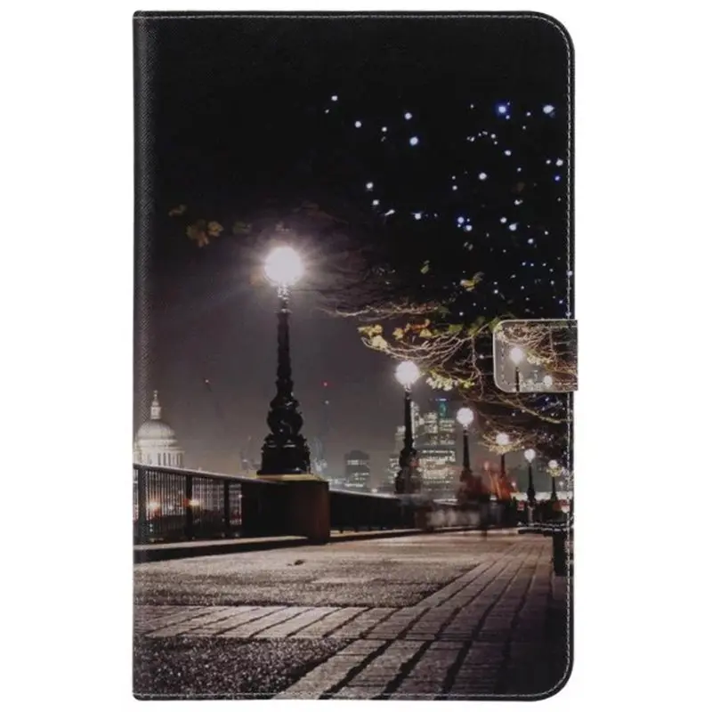 Модный чехол с рисунком кота для samsung Galaxy Tab A A6 10,1 T580 T585 SM-T585 чехол Funda Подставка для планшета - Цвет: 04