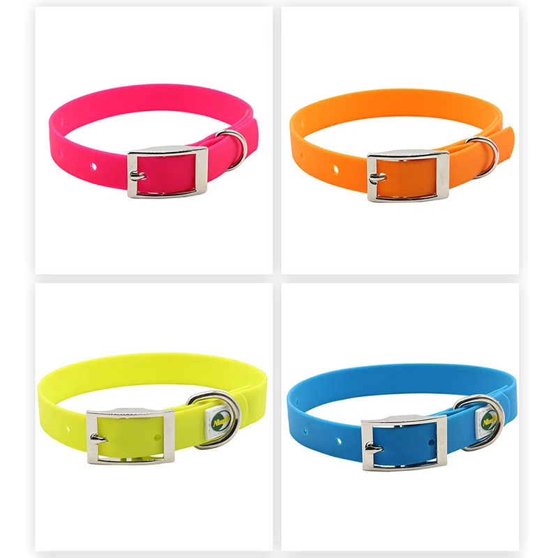 Регулируемый ошейник для собак мягкие удобные ошейники из ПВХ маленьких средних