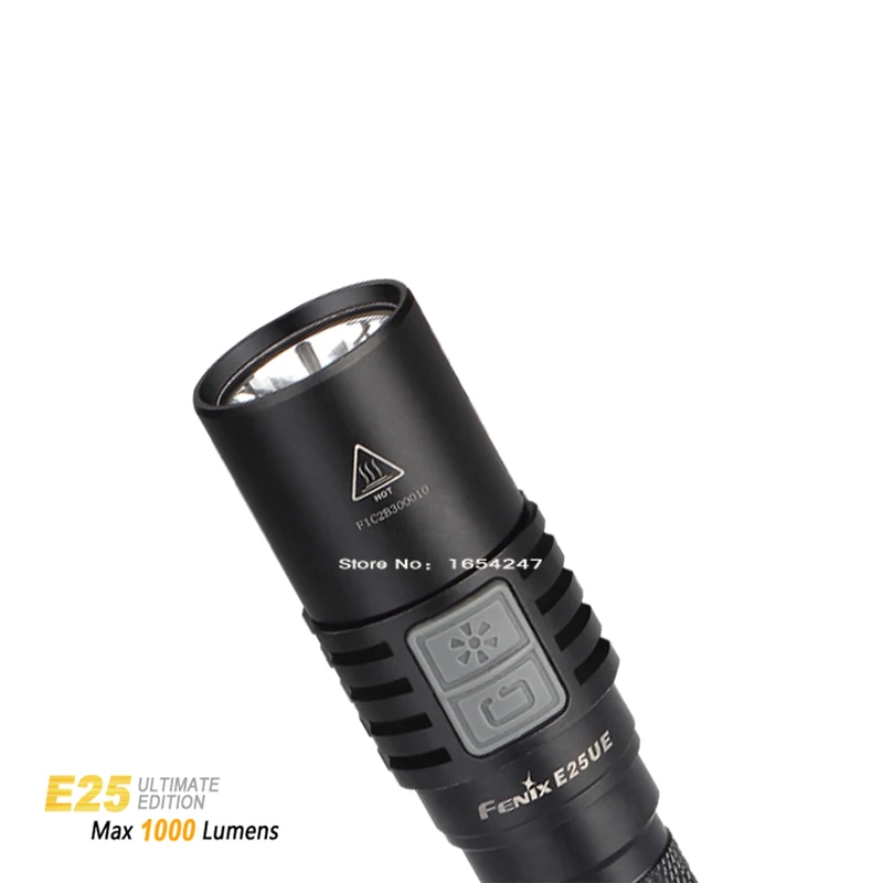 2015 Новый Fenix E25 UE Cree XP-L светодиодный 1000 люмен Ultimate Edition два 14500 литий-ионных