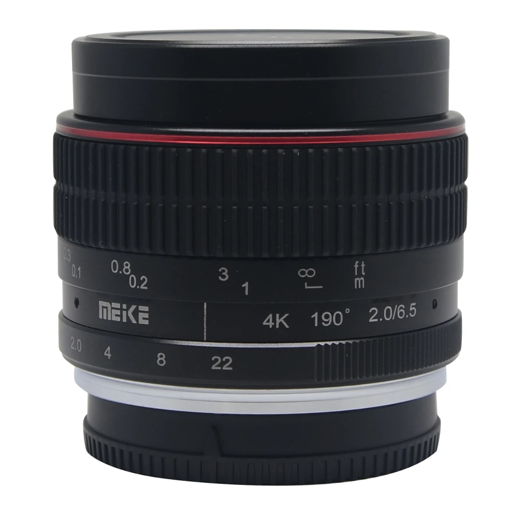 Meike 6,5 мм F2.0 рыбий глаз Супер широкоугольный ручной фокус объектив для Nikon 1 J1 J2 J5 V1 V3 камера с APS-C