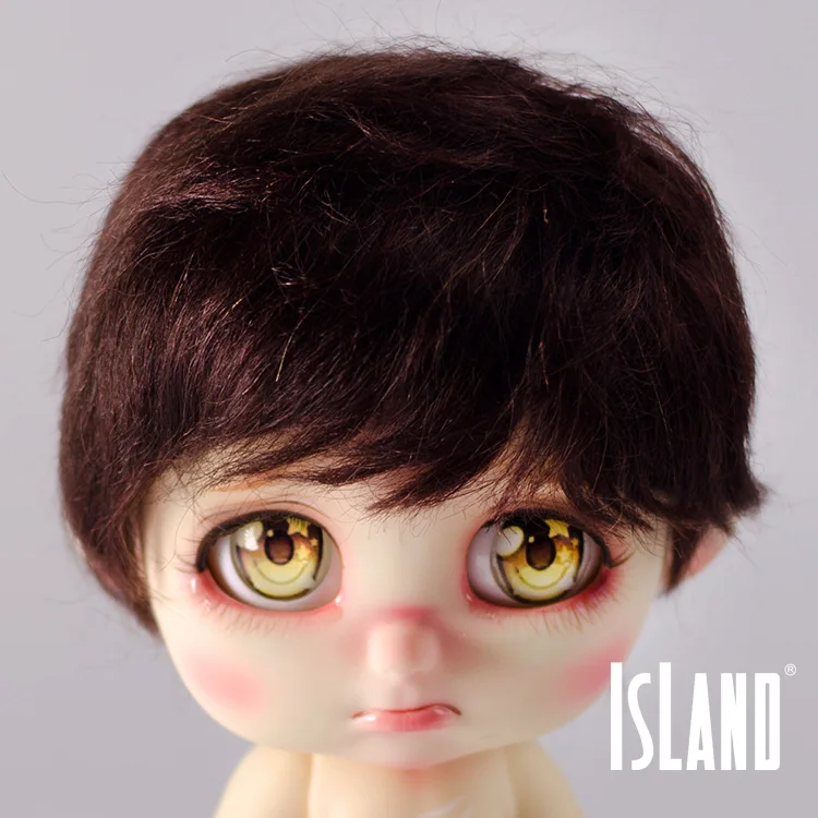 Аксессуары для кукол 1/3 Bjd ID парик кукла 22 см голова парик Короткие Длинные прямые кудрявые милые большие для маленьких девочек и мальчиков крутые различные варианты