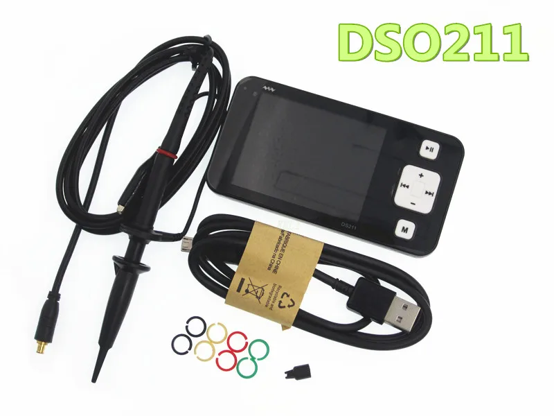HAILANGNIAO Mini ARM DSO211 цифровой осциллограф портативный карманный нано