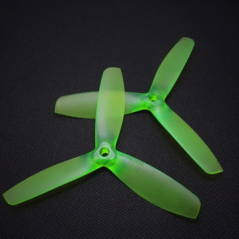 Пропеллеры EMAX T5050 20 шт./лот 5 дюймов 3 лезвия мм лопасти для Tri Blade3 CW CCW