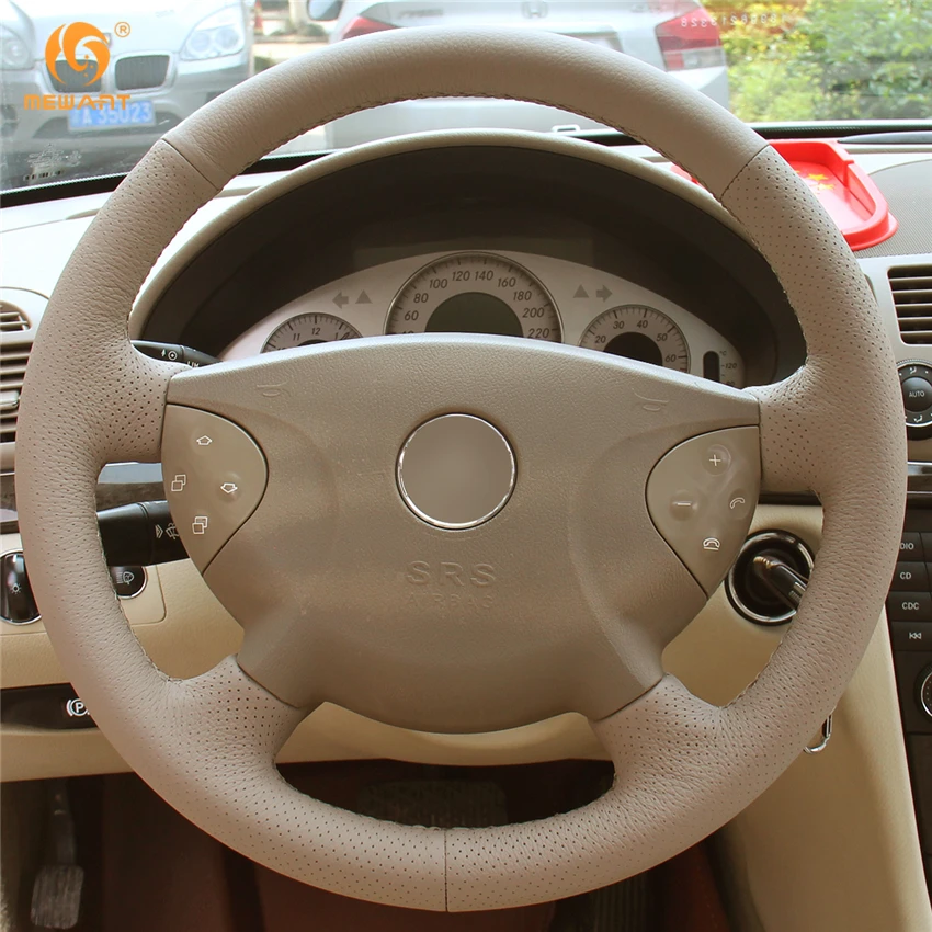 MEWANT бежевая зеркальная кожа для Mercedes Benz W210 E240 E63 E320 E280 2002-2005 аксессуары запчасти |