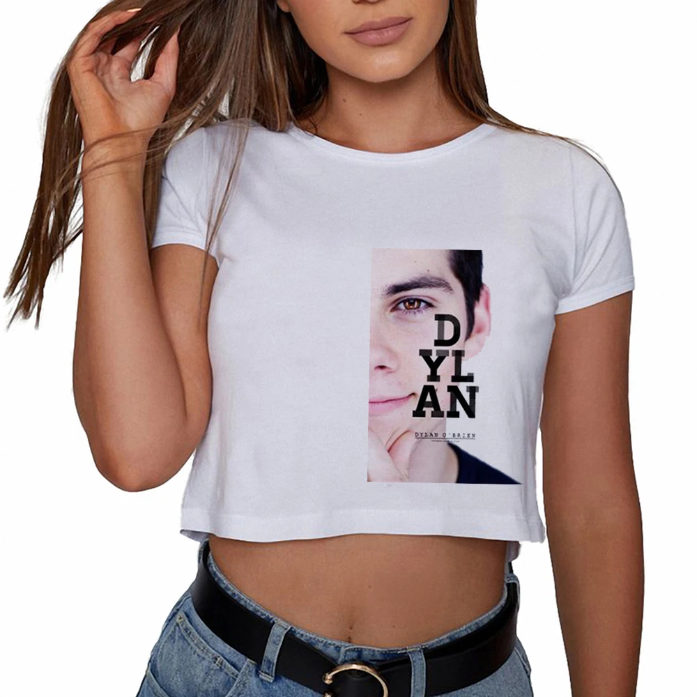 Летом прохладно Дилан О 'Брайен печатных для женщин футболка повседневное
