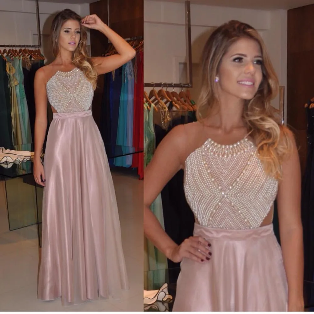 Выпускного платья удивительно долго с жемчугом иллюзия образным вырезом румяна