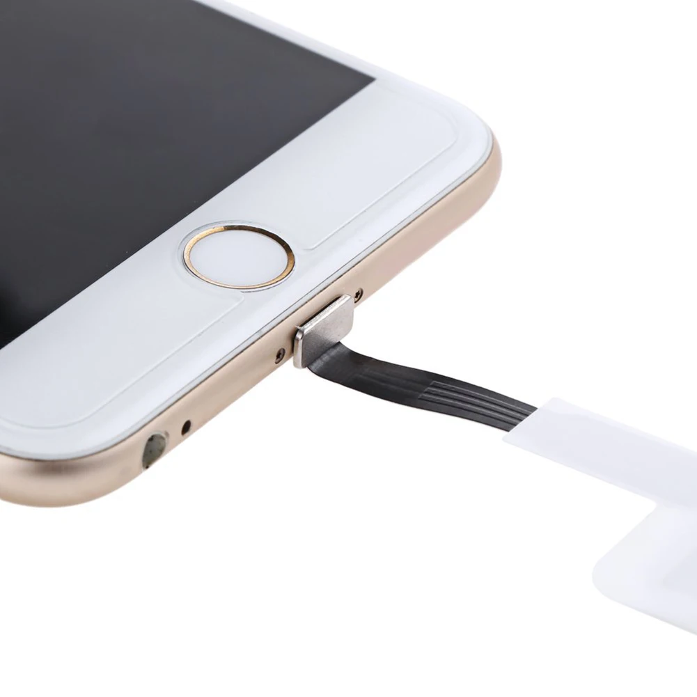ALLOET Беспроводное зарядное устройство приемник катушка Pad для iPhone 5 5S 6 6S Plus iPad Mini