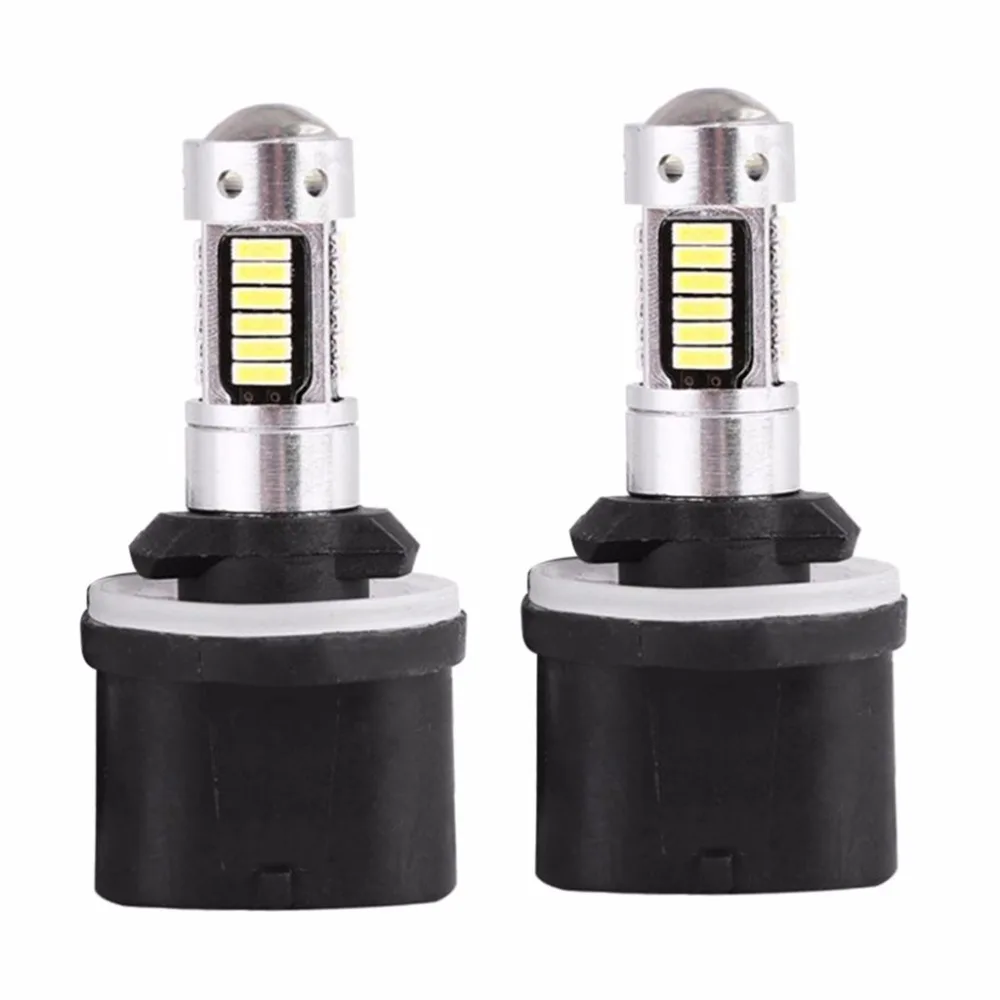 2xSuper белый 30W 30 шт. 4014 Smd H27 880 светодиодные лампы для автомобилей H27W/1 H27W1