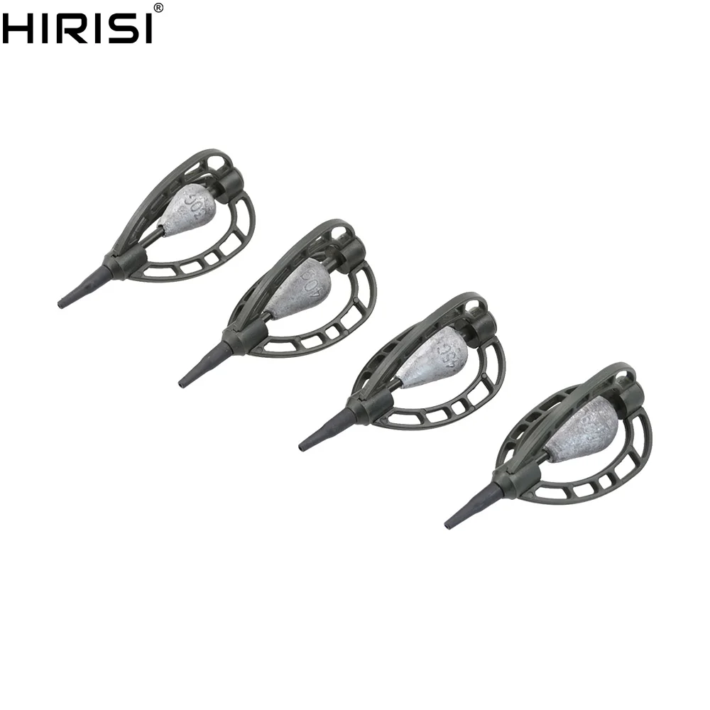 

10x Carp Fishing Feeder Baiting Tool 30g, 40g, 45g, 60g