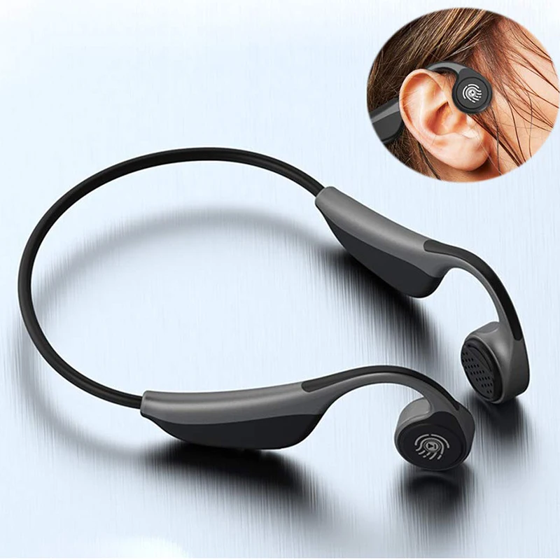 Наушники LIMSON с костной проводимостью Беспроводная Bluetooth гарнитура защитой от