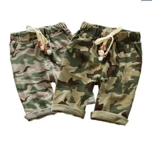 xiu Wholesale Retail Baby Boy Summer Shorgts Haren Pants Cotton Camouflage Shorts boys Children Clothing | Детская одежда и обувь